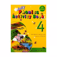Jolly Phonics Activity Book 4 جولی فونیکس اکتیویتی بوک چهار