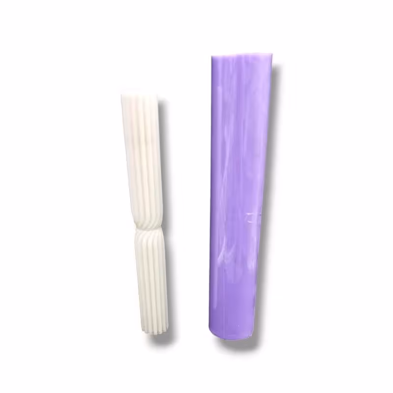 قالب سیلیکونی استوانه پیچ 2طبقه ارتفاع 23قطر 2.5