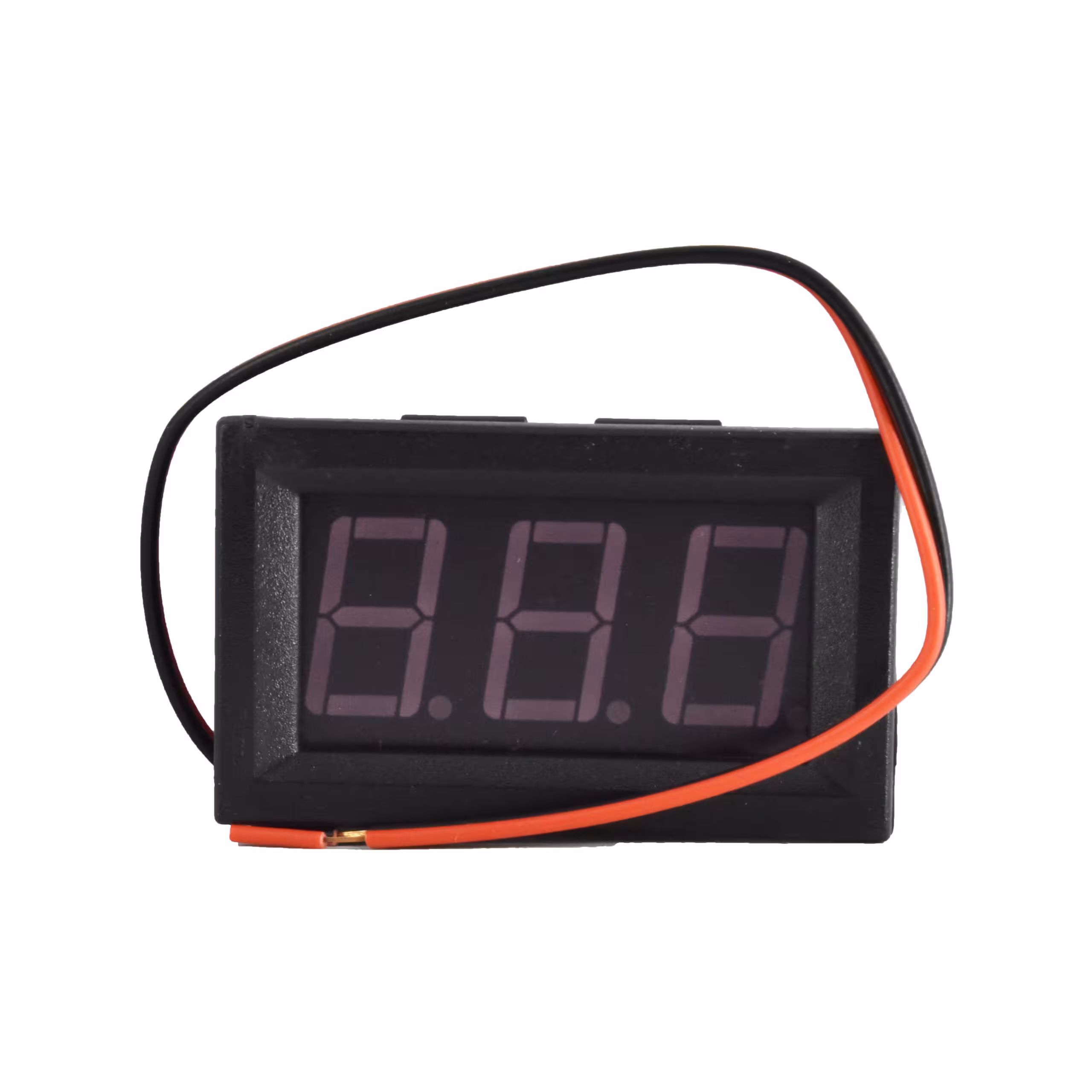 ماژول ولت متر دیجیتال روپانلی رنگ آبی 4.5 تا 30 ولت DC دو سیمه