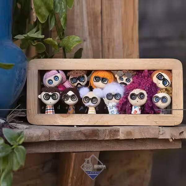 قاب خانواده ده نفره