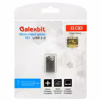فلش 8G GALEXBIT MICRO METAL SERIES M3