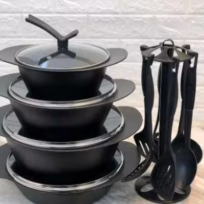 سرویس قابلمه 15 پارچه گرانیتی