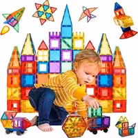 بازی و سرگرمی کاشی مغناطیسی 76 تکه