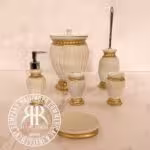 VIOLET ویولت ست  بهداشتی  رزین طرح سبد  113-07