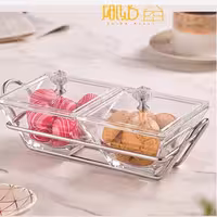 اردوخوری2خانه مربع پایه فلزی لیمون