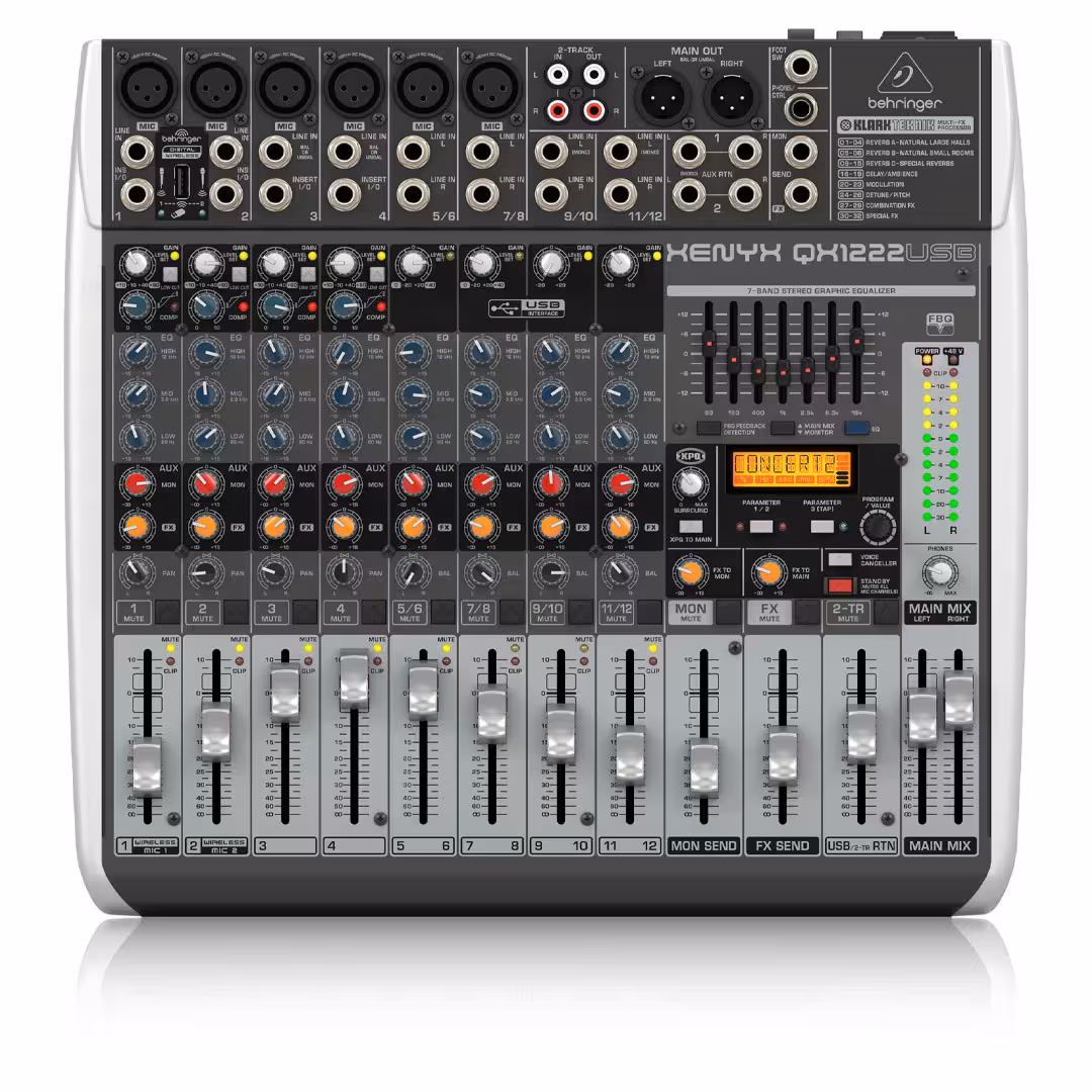 میکسر آنالوگ Behringer QX1222 USB
