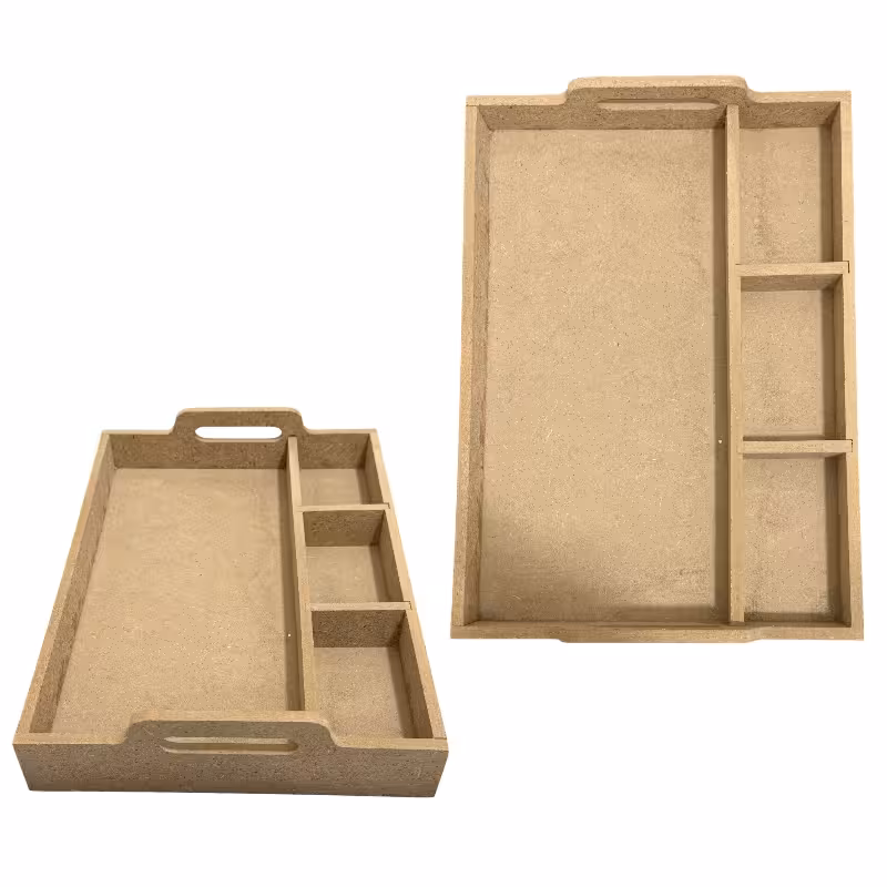 بیس MDF سینی شبکه دار 25 در 35 ارتفاع 7 سانت