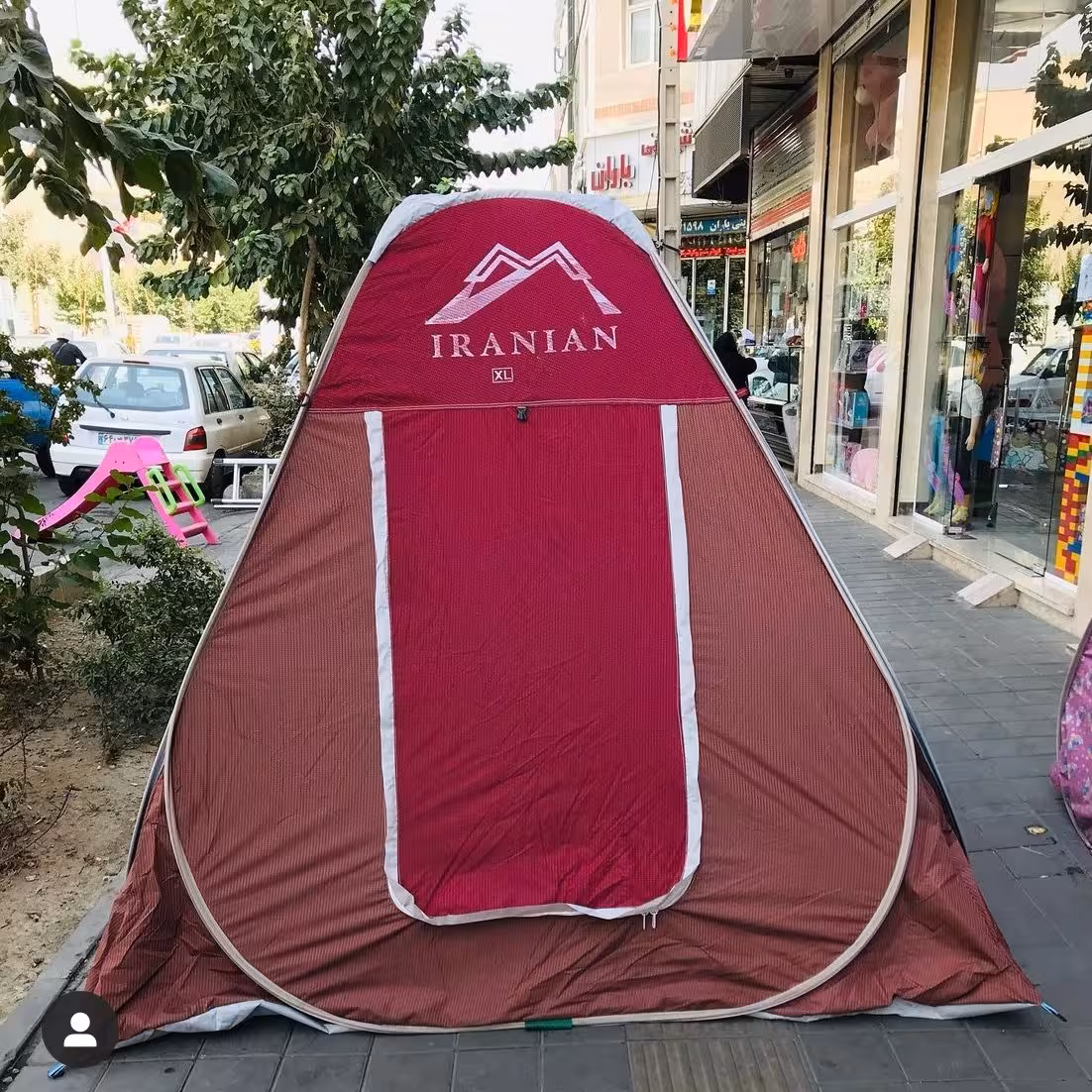 چادر مسافرتی سایز بزگ 12 نفره درجه یک بالاترین کیفیت با ارتفاع بلند