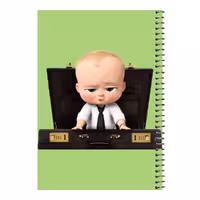 دفتر مشق 80 برگ اس جی مدل بچه رئیس