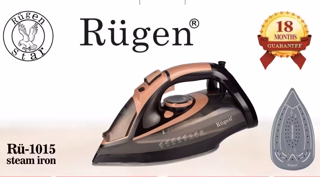 اتو بخار هوشمند روگن Rugen مدل RU-1015