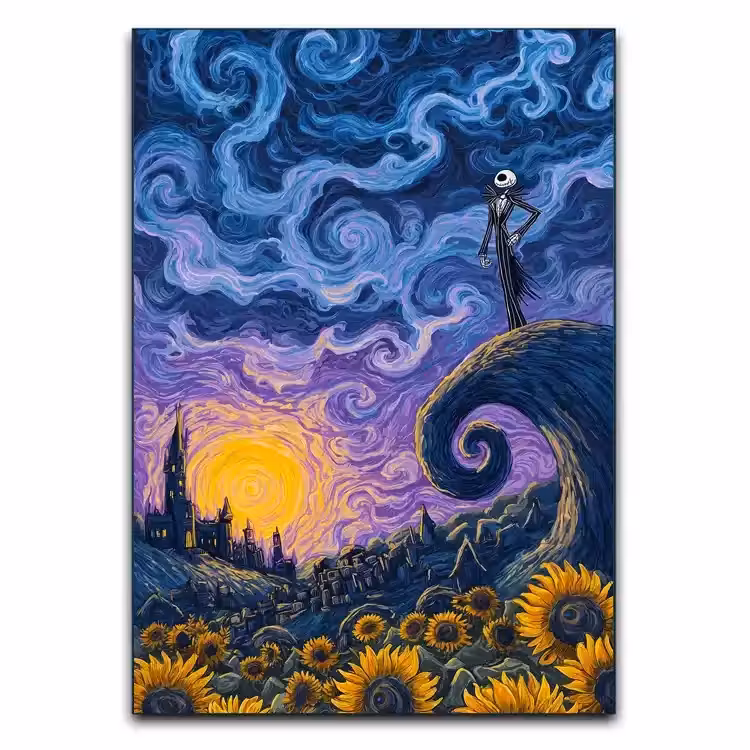 تابلو فانتزی نقاشی ونگوگ