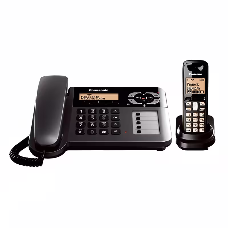 تلفن سیمی پاناسونیک مدل KX-TG3661J همراه یک گوشی بی‌سیم