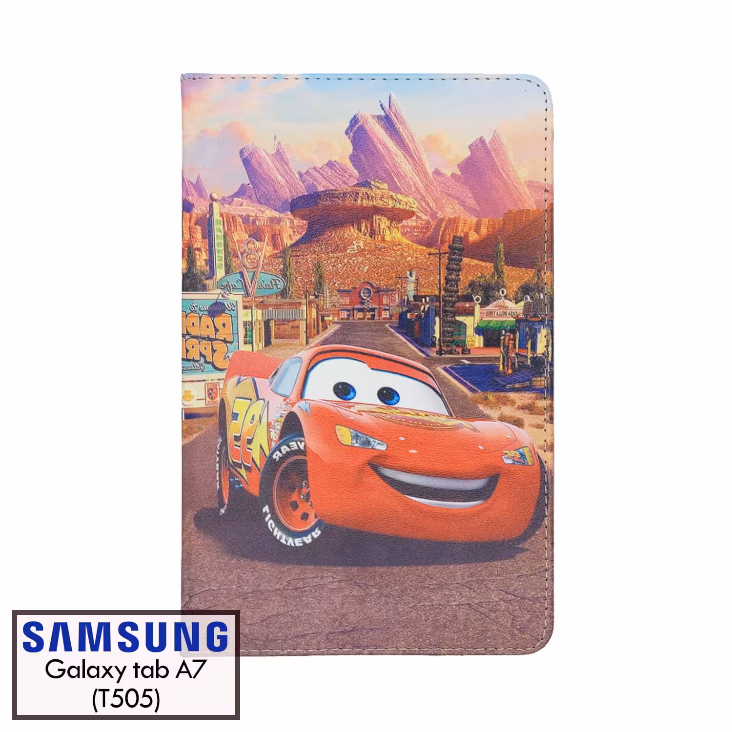 کیف طرحدار (با قاب اصلی) مک کویین 1 | تبلت سامسونگ "10.5 اینچ" Tab A7 (T500-T505-T509)