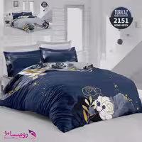 قیمت و خرید سرویس روتختی طرح رز طلایی دو نفره برند Turkaz کد 2151