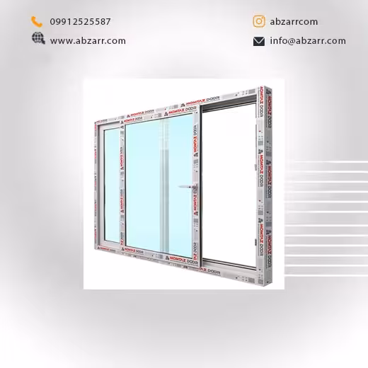 پنجره کشویی UPVC اندازه 1/5 در 1/5 (( اقساط یک ساله ))