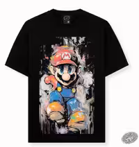 تیشرت سوپر ماریو طرح SUPER MARIO1983