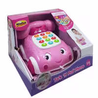تلفن موزیکال چرخ‌دار Talk 'N Pull Phone Winfun
