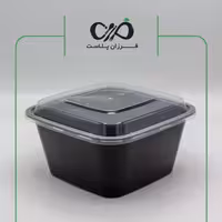 ظرف یکبار مصرف هات دليوري ( مربع ) مدل SLS 1250 طب پلاستیک (150 عددی)