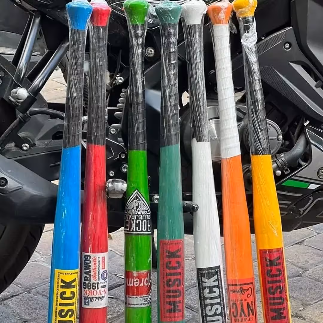 چوب بیسبال اصل 70 سانتی در رنگ های مختلف | baseball bat