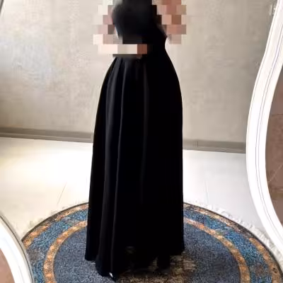 پیراهن شب زنانه کرپ مدل لختی لباس فرمالیته پیراهن مجلسی جدید لباس پاتختی