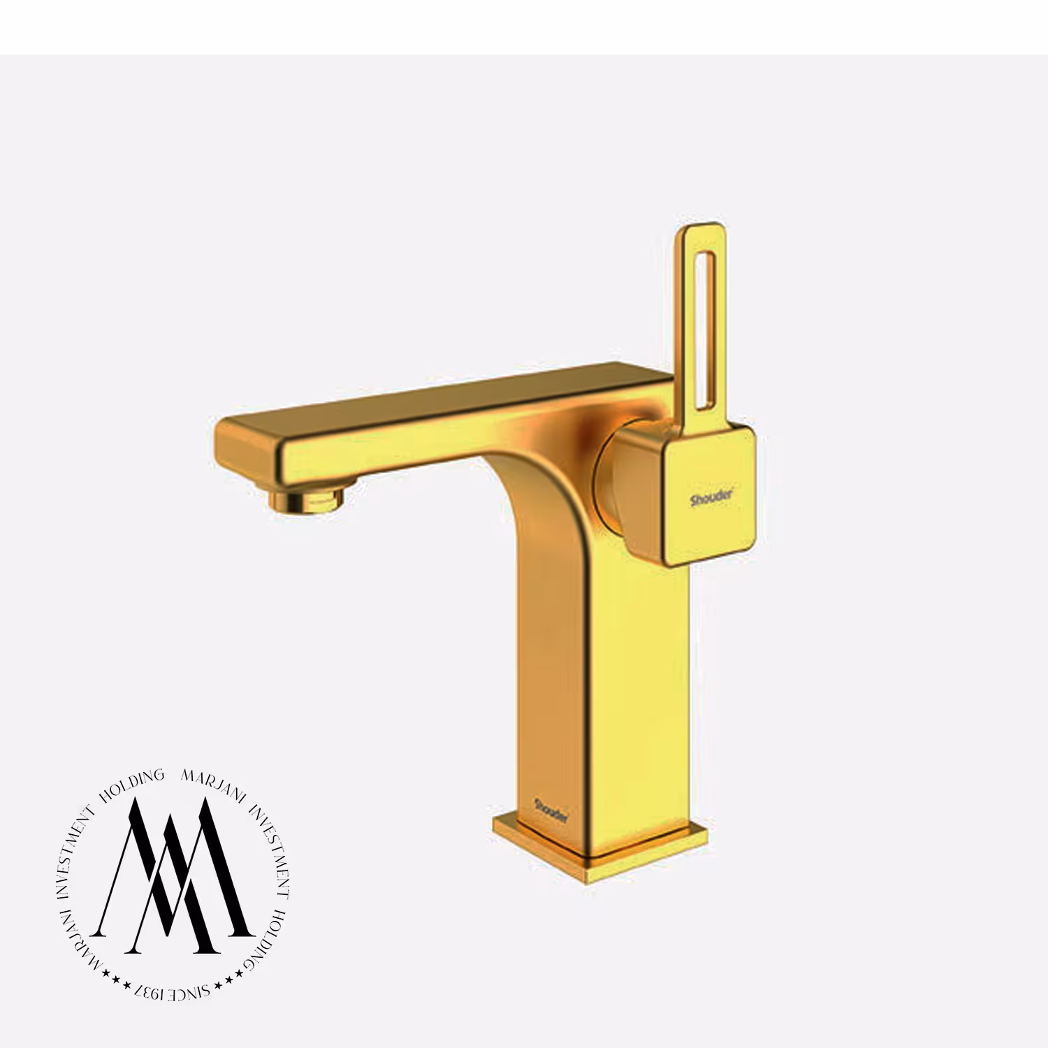 شیر روشویی شودر مدل میشل پایه کوتاه (طلامات)