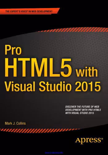خرید و دانلود نسخه کامل کتاب Pro HTML5 with Visual Studio 2015