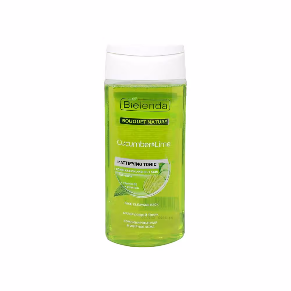 تونر مات بی یلندا حاوی عصاره خیار و لیمو حجم 200ml