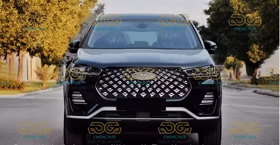 سپر عقب تیگو 7 پرو ( دو تیکه ) شرکتی اصلی