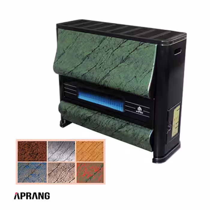 بخاری گازسوز ایران کار توس مدل بهمن - نقره ای