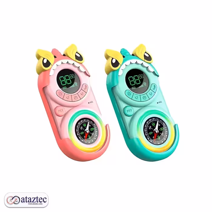 بیسیم واکی تاکی و قطب نما کودک مدل M13 - برد بی‌سیم تا 3 کیلومتر