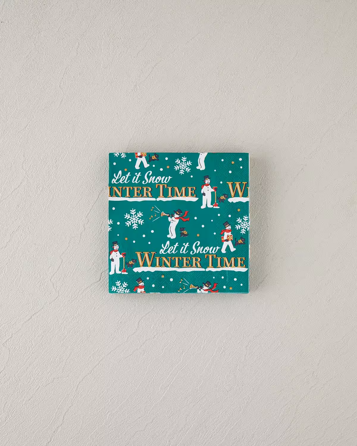 دستمال سفره و آشپزخانه انگلیش هوم طرح Winter Time بسته 20 عددی