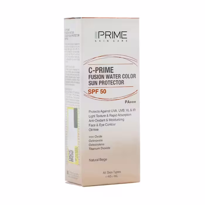 کرم فلوئید ضد آفتاب ویتامین سی پرایم | SPF50 C Prime Fusion Water Sun Protector SPF50