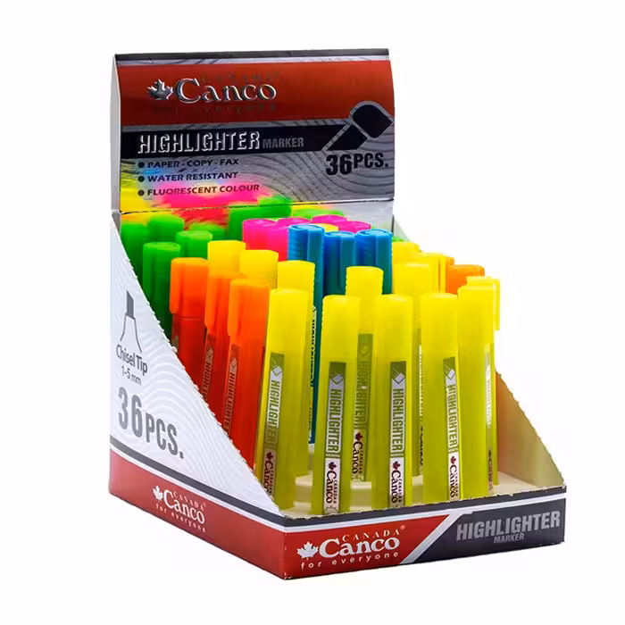 ماژیک هایلایتر کنکو(بسته36عددی)