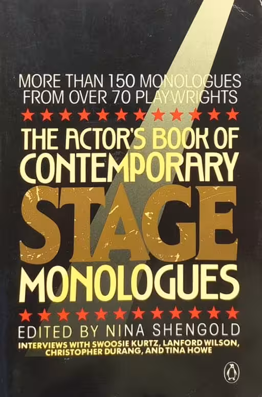 The Actor's Book of Contemporary Stage Monologues | Nina Shengold