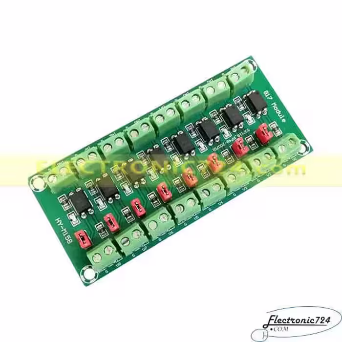 ایزولاتور 8 کانال اپتوکوپلری 8ch PC817 Optocoupler Isolation