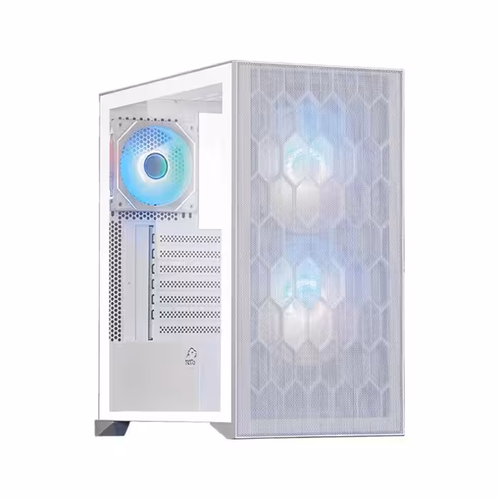 کیس گیمینگ سفید تسکو مدل GC4508 Thunderwave