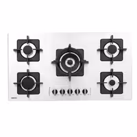 اجاق گاز رومیزی پنج شعله‌ مدل S5913 استیل البرز