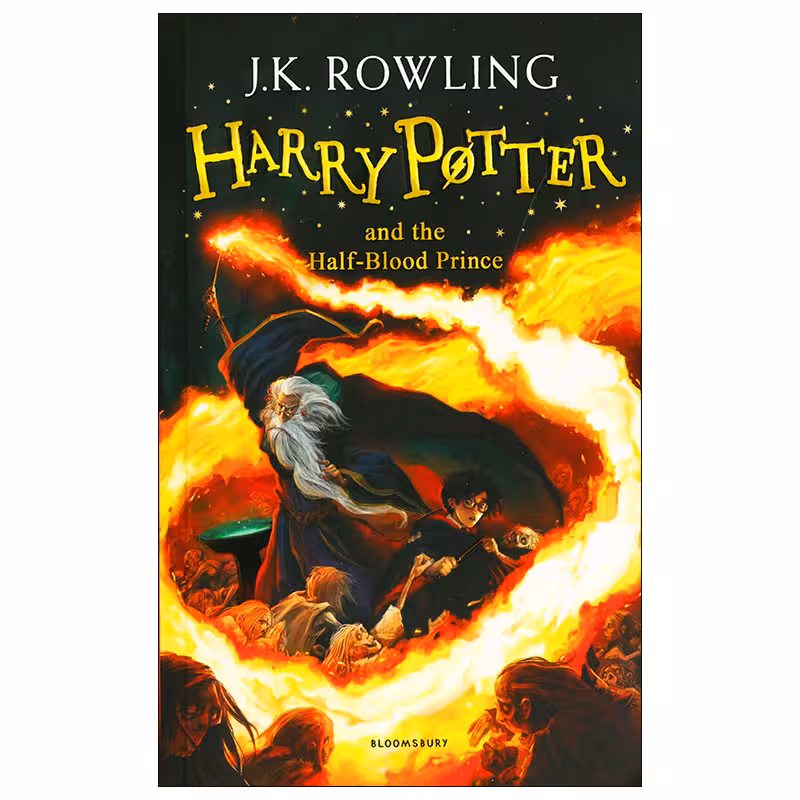 کتاب هری پاتر 6 Harry Potter and the Half-Blood Prince رمان انگلیسی