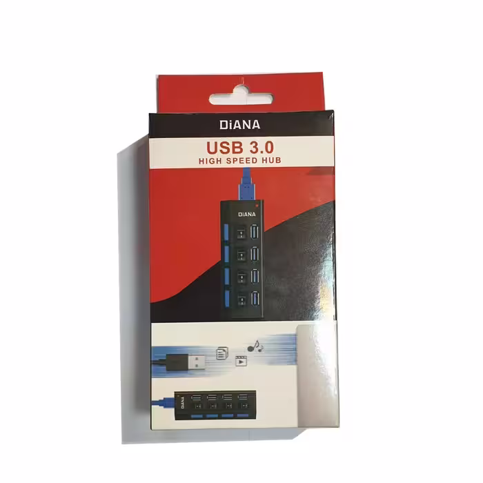 هاب 4 پورت USB 3.0 دیانا مدل DHU3