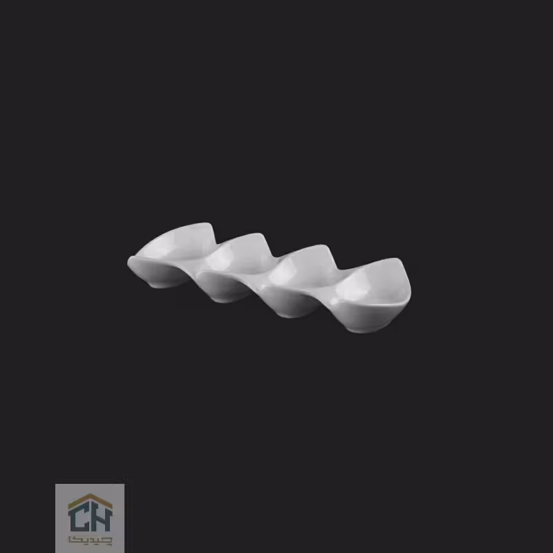 اردو خوری سرامیکی 4 تایی گلدکیش طرح الگانت مدل GK504372