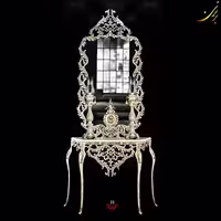 آینه و شمعدان آلومینیومی کد (11)