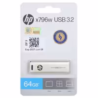 فلش مموری اچ‌پی مدل X796W USB3.2 ظرفیت 64 گیگابایت