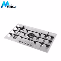 گاز رومیزی اخوان کد v22 پنج شعله استیل