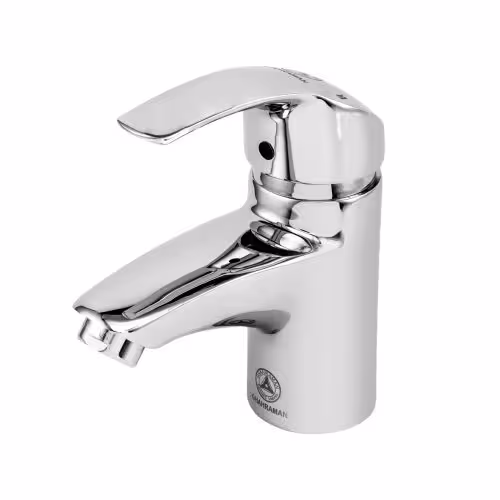 شیر روشویی قهرمان مدل المانی کروم