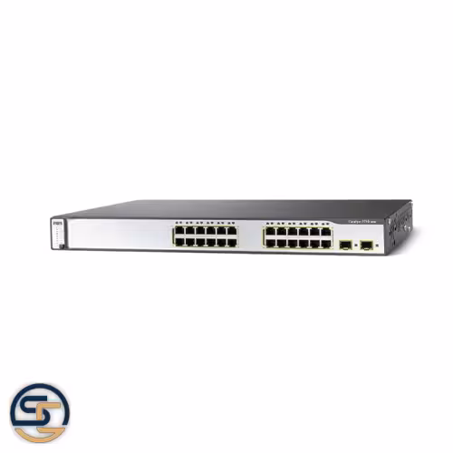 سوئیچ 24 پورت CISCO WS-C3750-24PS-S