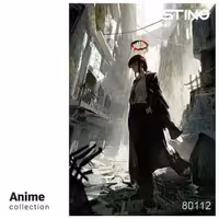 پازل شیشه ای استینو 260 تکه طرح انیمه (کد 80112)،(باجعبه)