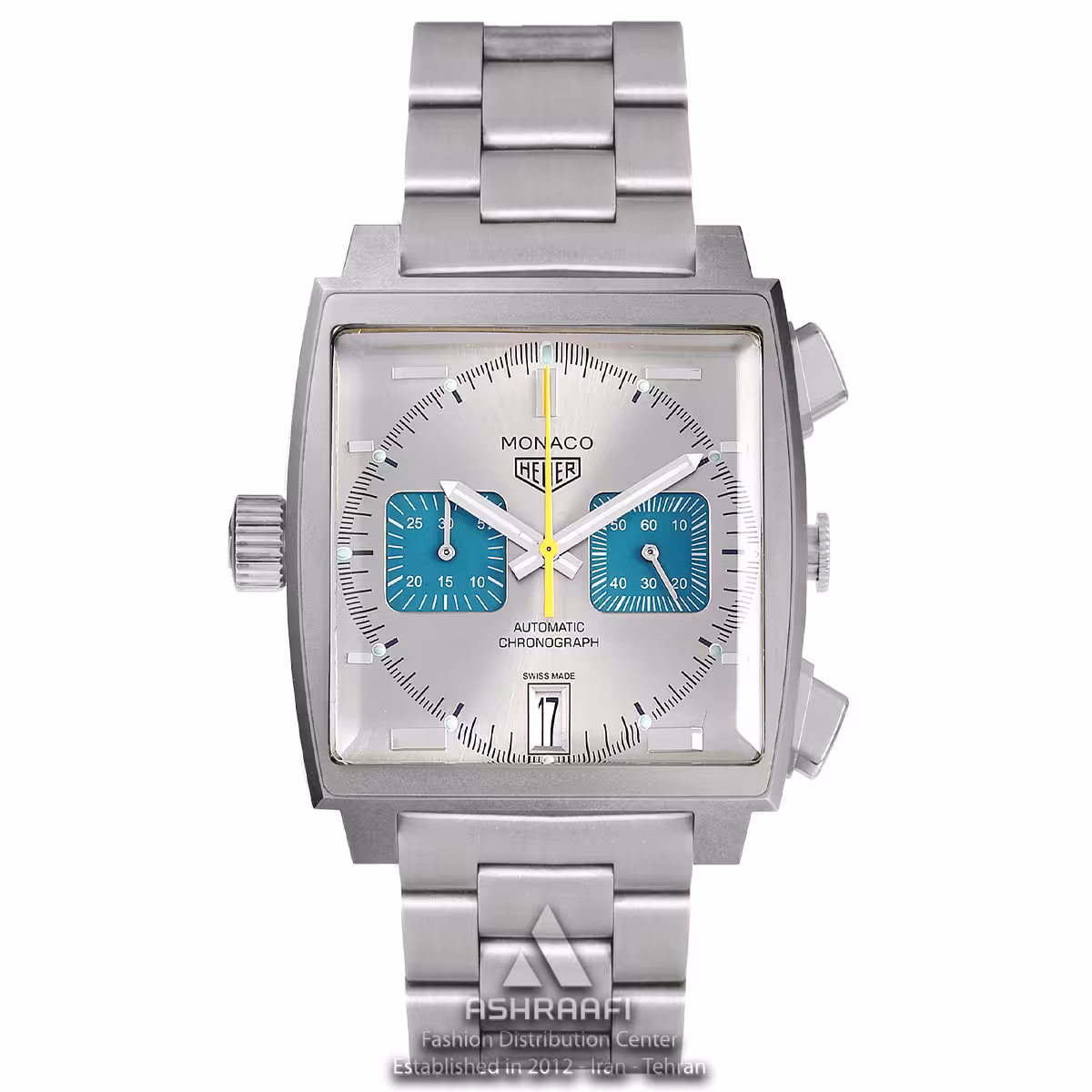 ساعت تگ هویر بند استیل Tag Heuer Monaco Gulf 171