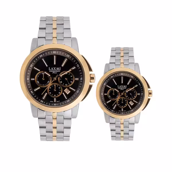 ساعت مچی ست زنانه و مردانه لاکسمی مدل LAXMI 8552-2