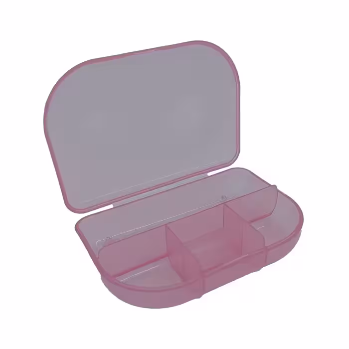 جعبه قطعات 5 خانه مدلTR624 (در رنگهای مختلف)