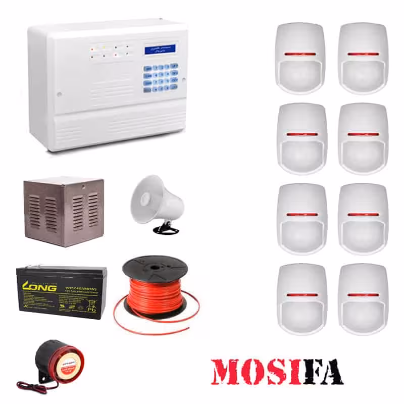 پکیج دزدگیر اماکن فایروال F10 مدل FPY8